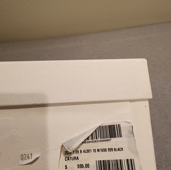 NWT Moncler Catura Black Sandals Size 40 - Picture 4 of 14